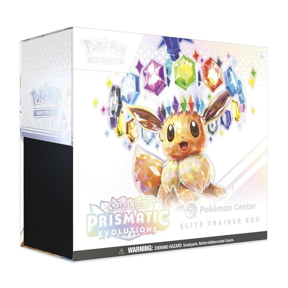 Prismatic Evolutions Pokemon Center Elite Trainer Box (Exclusive) - SV: Prismatic Evolutions (PRE)