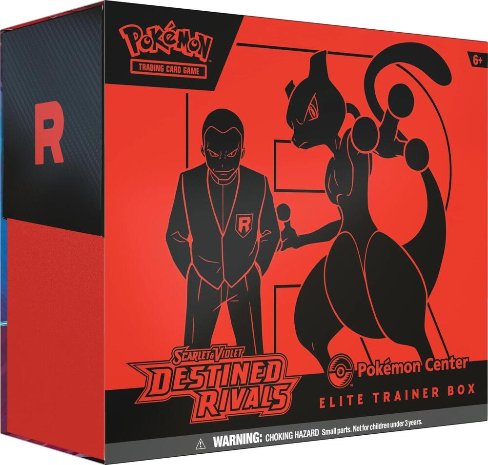 Destined Rivals Pokemon Center Elite Trainer Box (Exclusive) - SV10: Destined Rivals